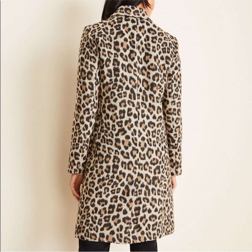 Ann Taylor Leopard Print Coat Size 2 / Small